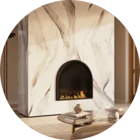 KitchenFireplaces-Circle KitchenFireplaces-Circle